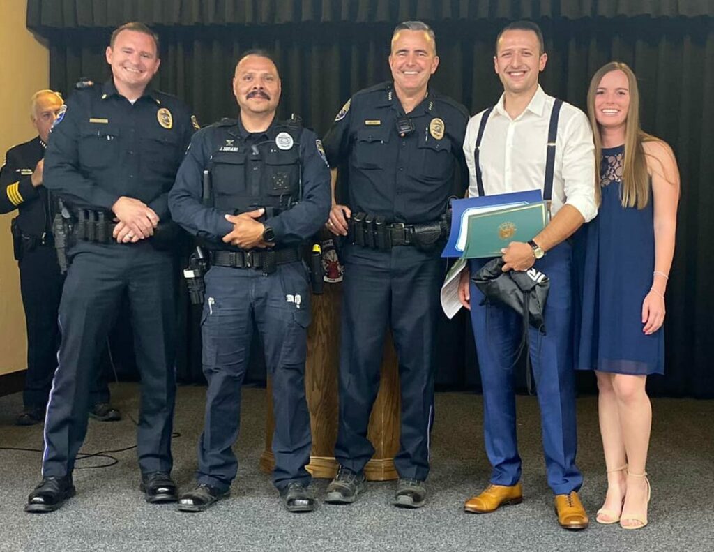 Vincenzo Greco Is 2022 Los Banos Police Officer Of The Year Los Banos