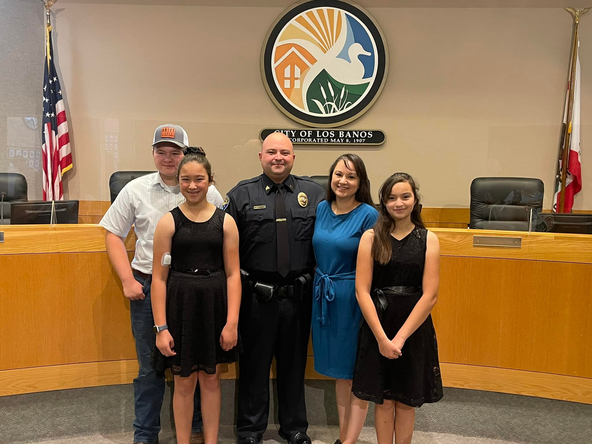 8th Los Banos Police Sergeant sworn in Tuesday - Los Banos Enterprise