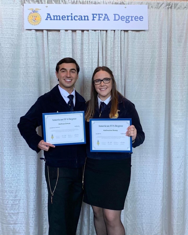 Los Banos and Pacheco High graduates receive FFA American Degree at